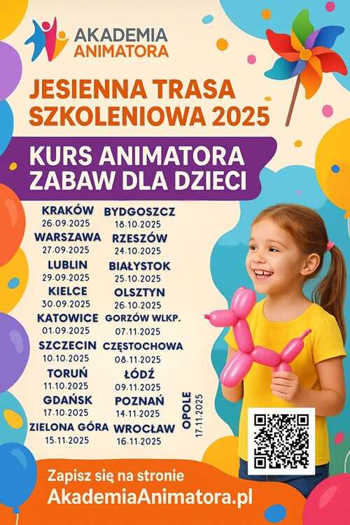 Kurs Animatora Zabaw - AkademiaAnimatora.pl